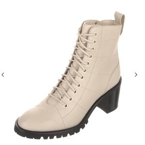 JIMMY CHOO HEELED COMBAT BOOT SIZE 8.5